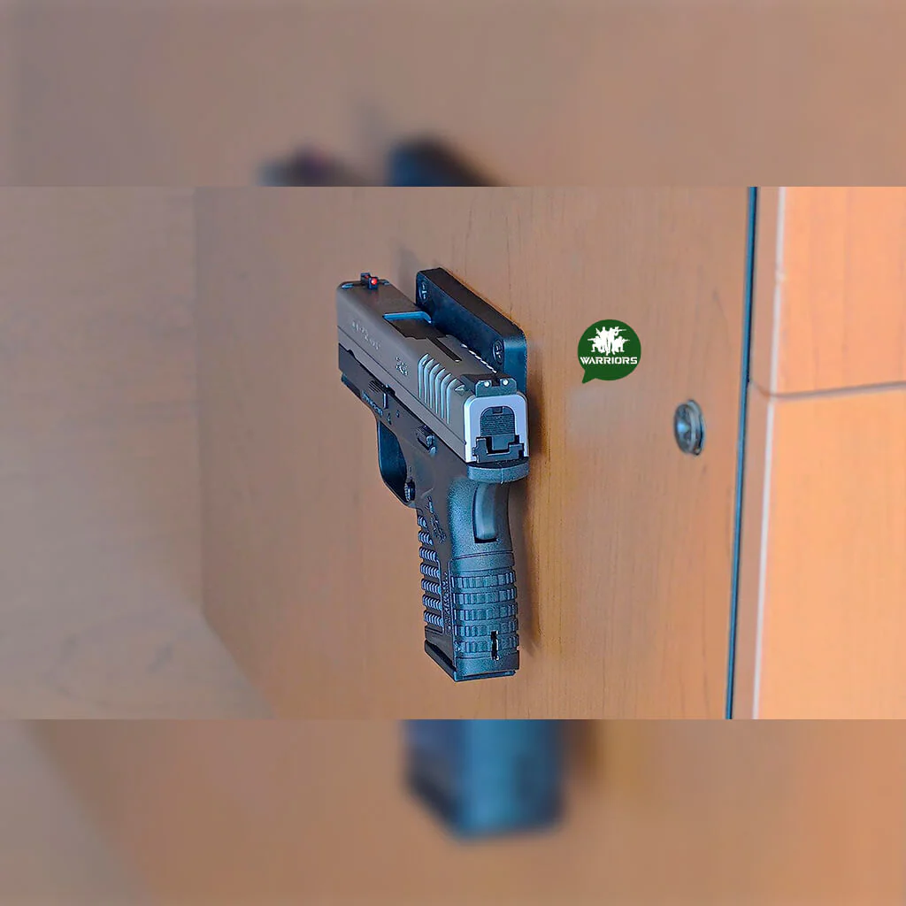 Soporte magnético para pistola oculta iman para mesa - Imagen 6