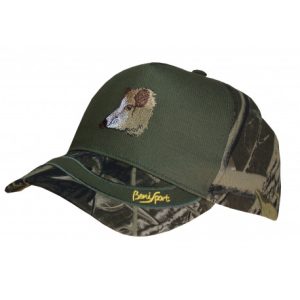 GORRA 5 PANELES CAMU BORDADO JABALI