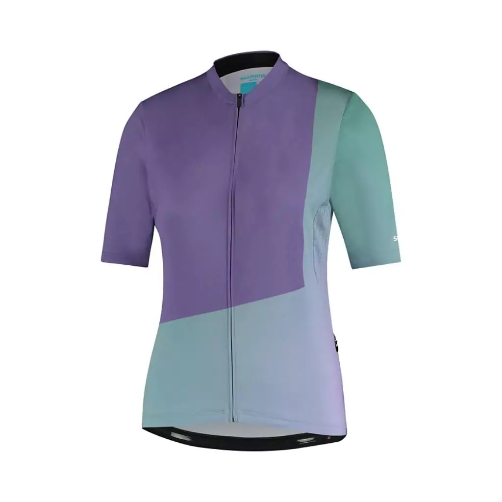 Jersey Shimano SUMIRE Dama M Purpura-verde CW-JSPS-WE12W - Imagen 2