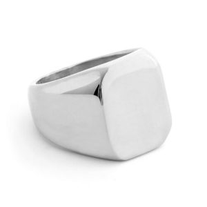 Anillo Tyr Plateado Acero Inoxidable 316L