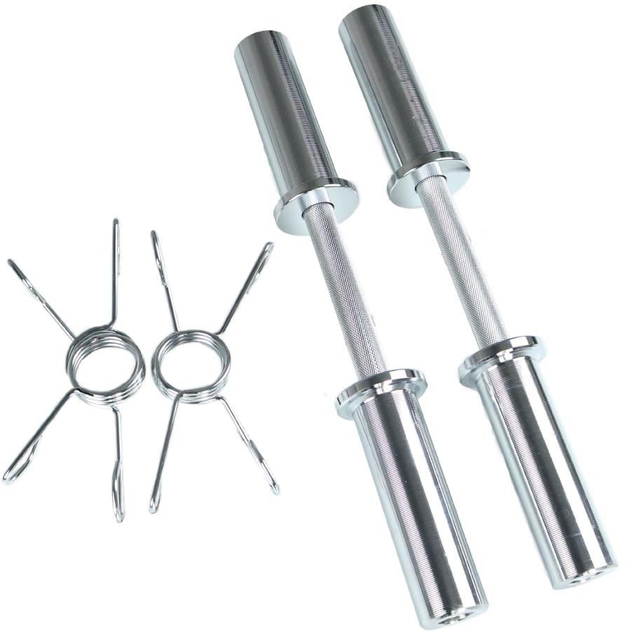 Kit de mancuernas olímpicas con discos hasta 41kg - Imagen 3