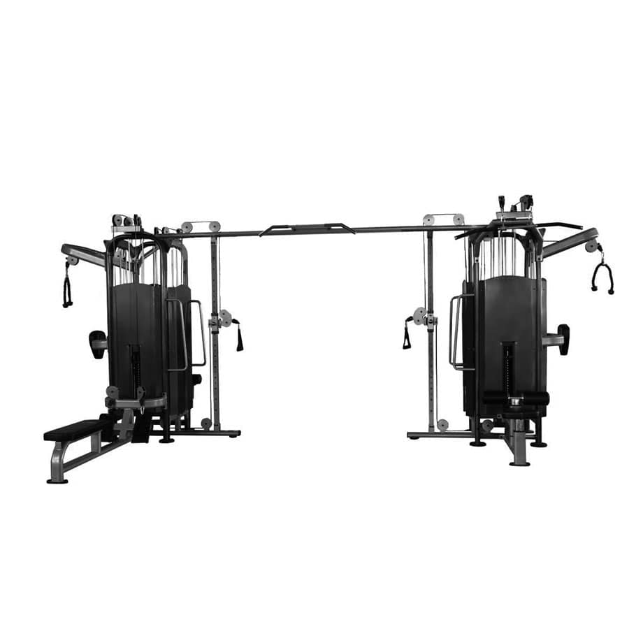 Multiestación de 5 puestos con cruce de poleas HS019A - Imagen 2