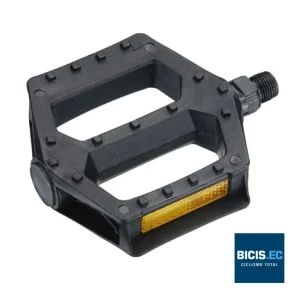 Pedal Necco MTB Plastico 9/16 Plano BK WP401-1