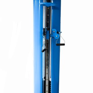 Polea con placas de peso