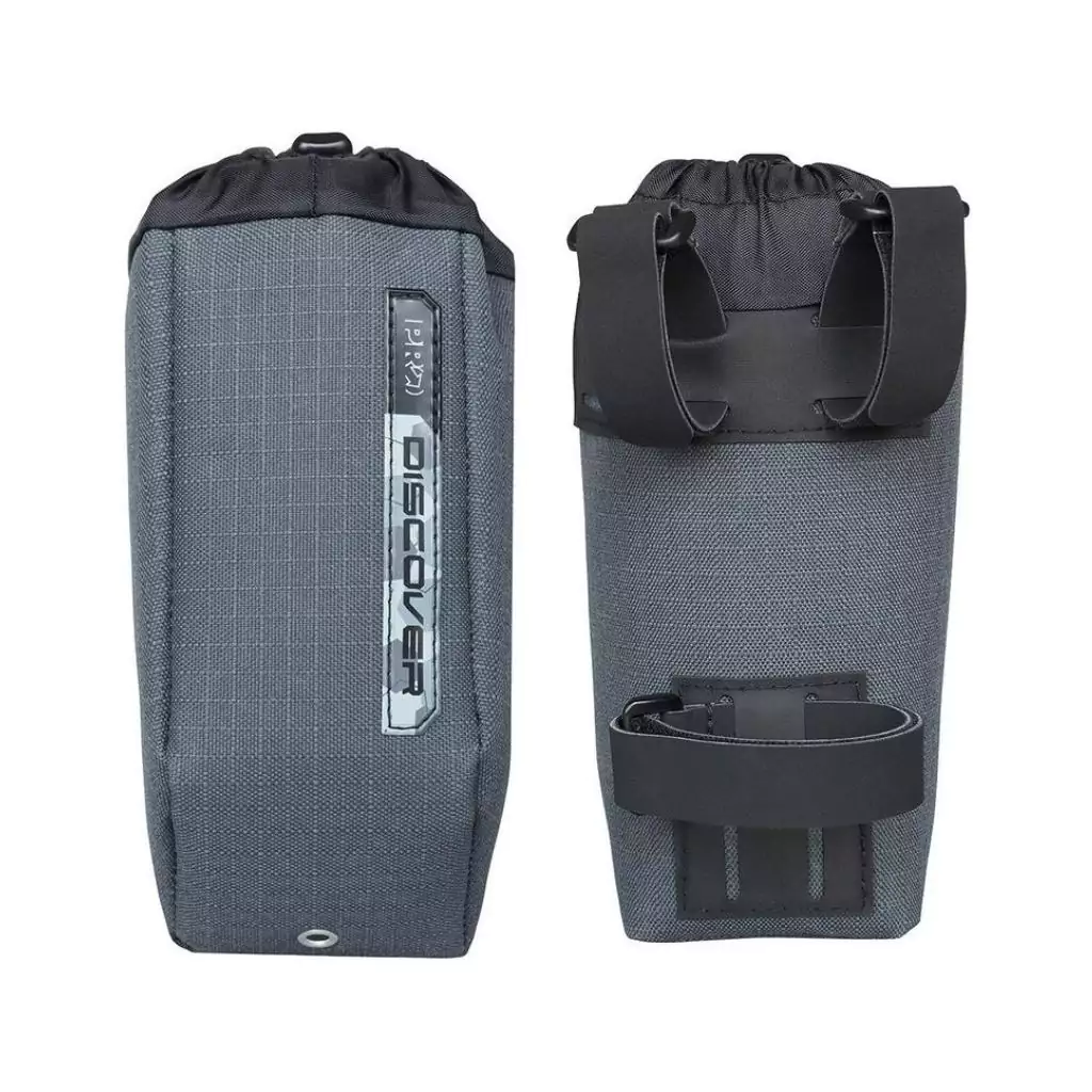 Bolso PRO Gravel Bottle bag Poliester 500ml gris - Imagen 2