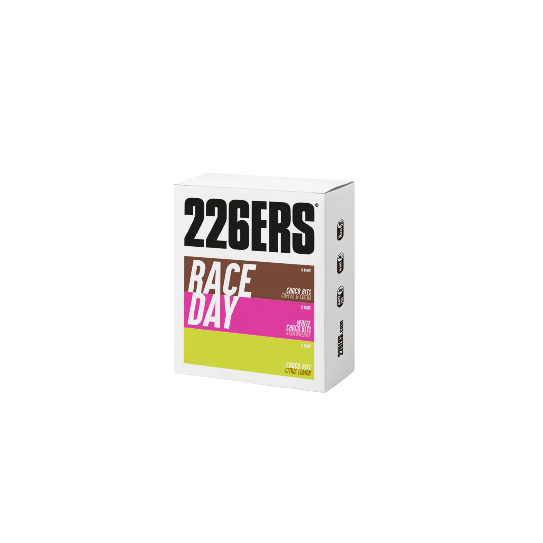 BOX 6 RACE DAY BAR CHOCO BITS 40g - OUTLET