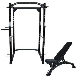 Jaula de potencia V200 y banco inclinable