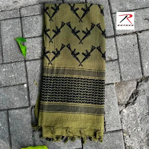 Shemag Rothco Fusiles Verde