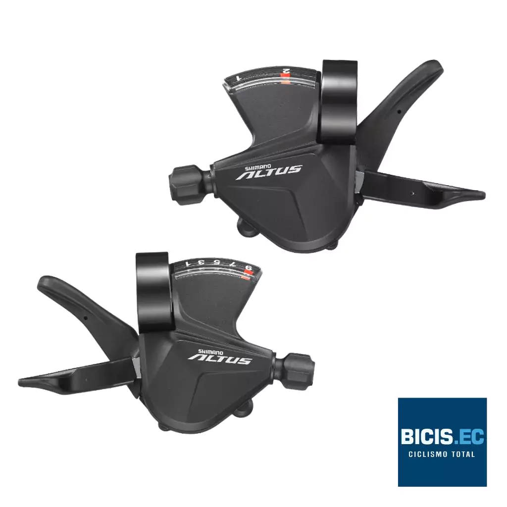 Shifter Shimano ALTUS 2-3x9 Vel. SL-M2010-R set - Imagen 2