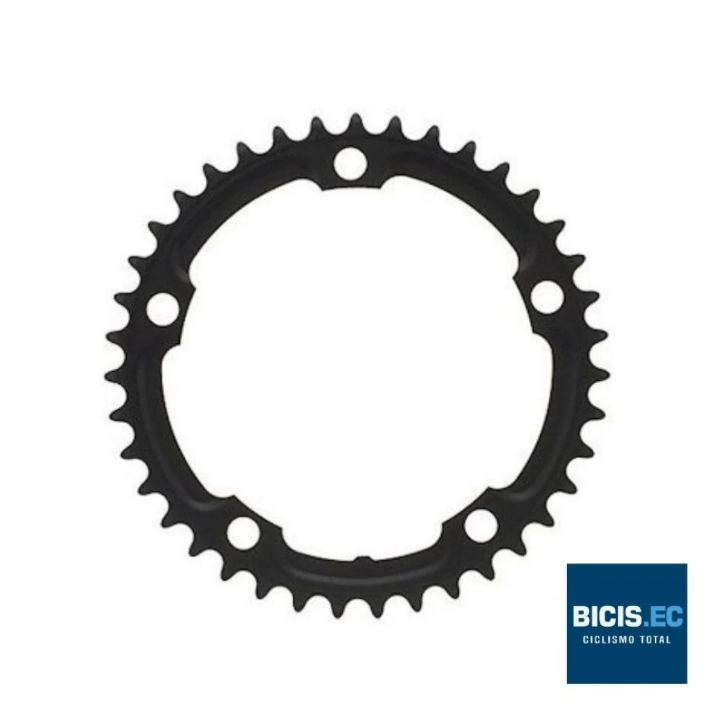 Coronilla Shimano 105 Negro FC-5600L 36T 5H Y1GE39010 - Imagen 2