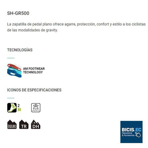 Zapatos Shimano SH-GR500 - Imagen 5