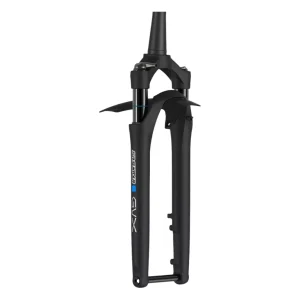 Suspensión SR Suntour GVX32-E EQ-RLR 700C 60mm Eje 12 con Guardafango Negra