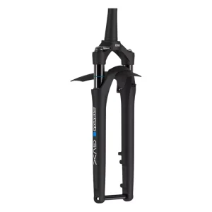 Suspensión SR Suntour GVX32-S EQ-RLR 700C 60mm Eje 12 mm con Guardafango Negra