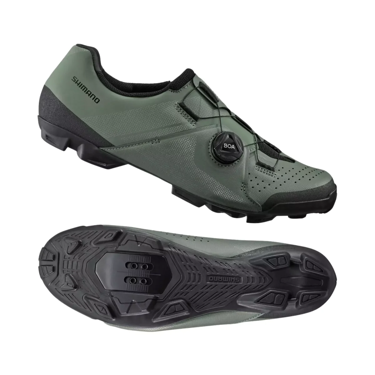 Zapatillas Shimano MTB XC300 Oliva
