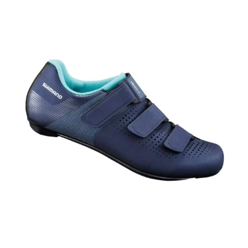 Zapatillas Shimano ruta RC100 Navy Talla 37 Mujer - Imagen 2