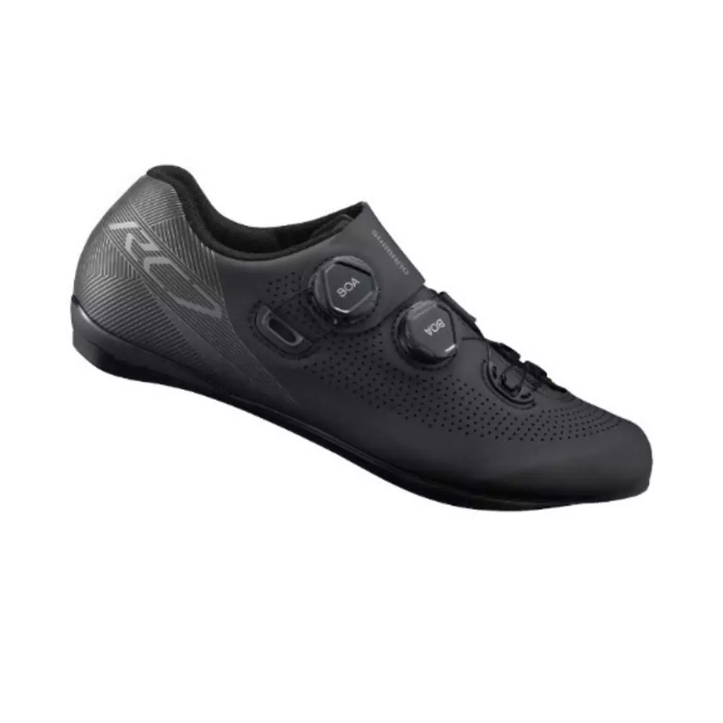 Zapatillas Shimano ruta RC701 Negro Talla 42 - Imagen 2