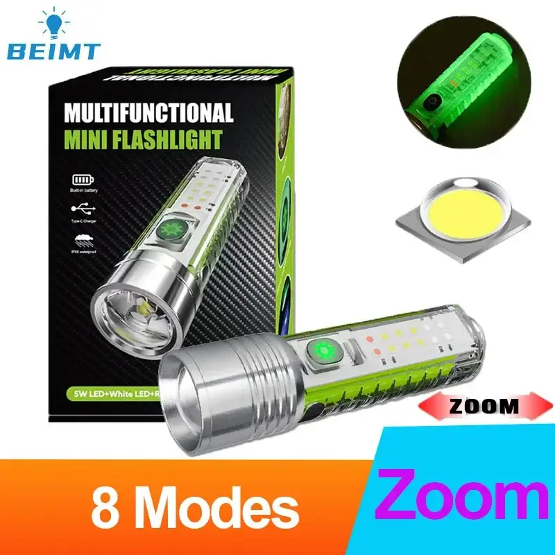 Linterna Transparente Grande Iman - Imagen 2